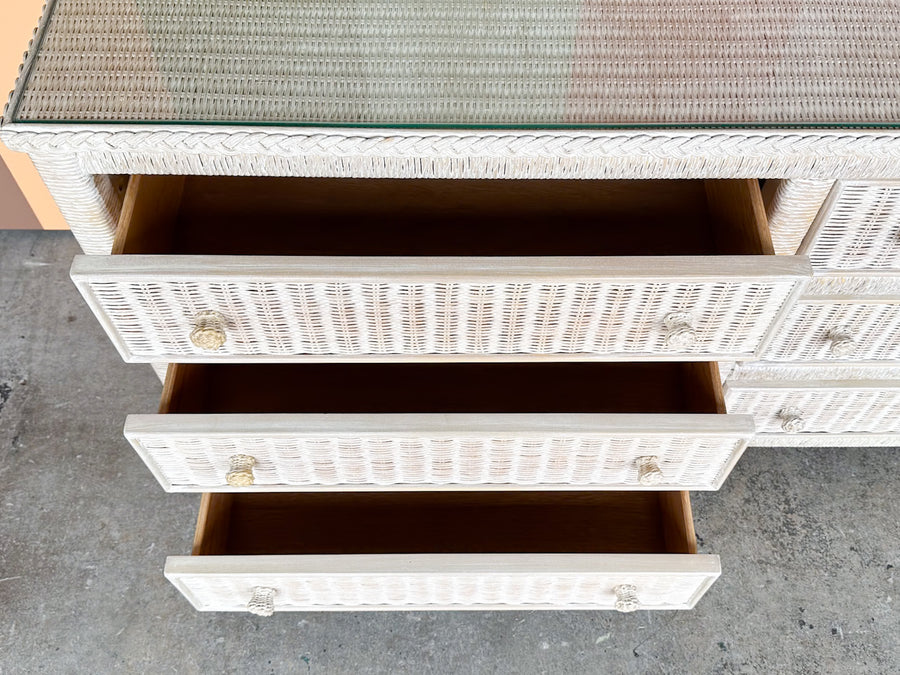 Henry Link Wicker Dresser