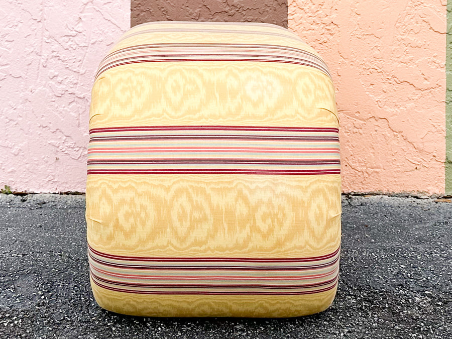 Upholstered Waterfall Ottoman