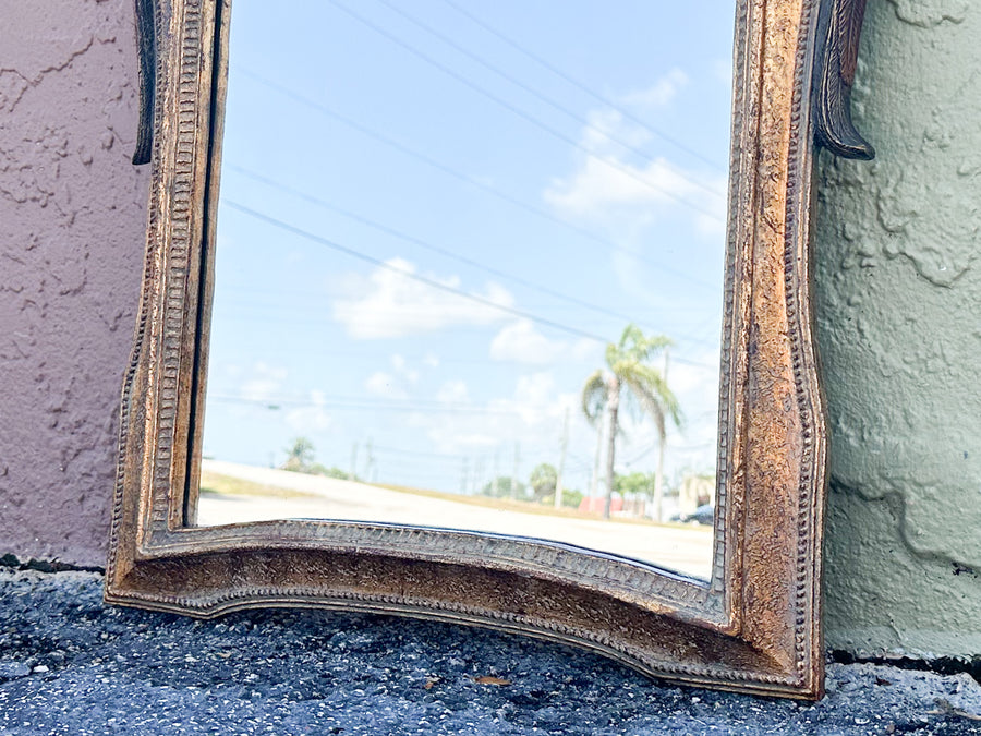 Parrot and Pineapple Mirror