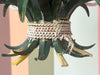 Tole Pineapple Chandelier
