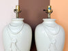 Pair of Ivory Tassel Lamps