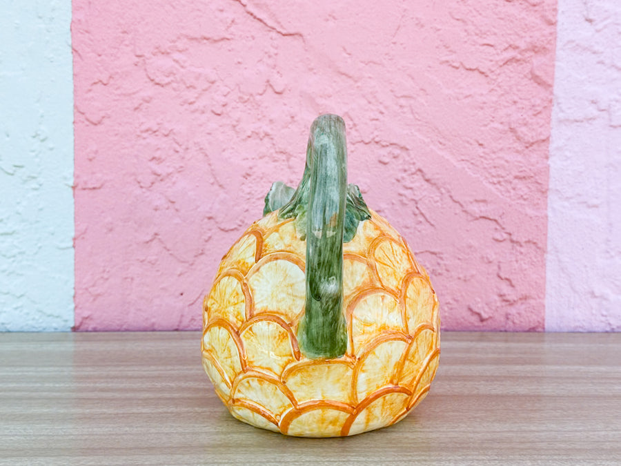 Italian Orange Pitcher