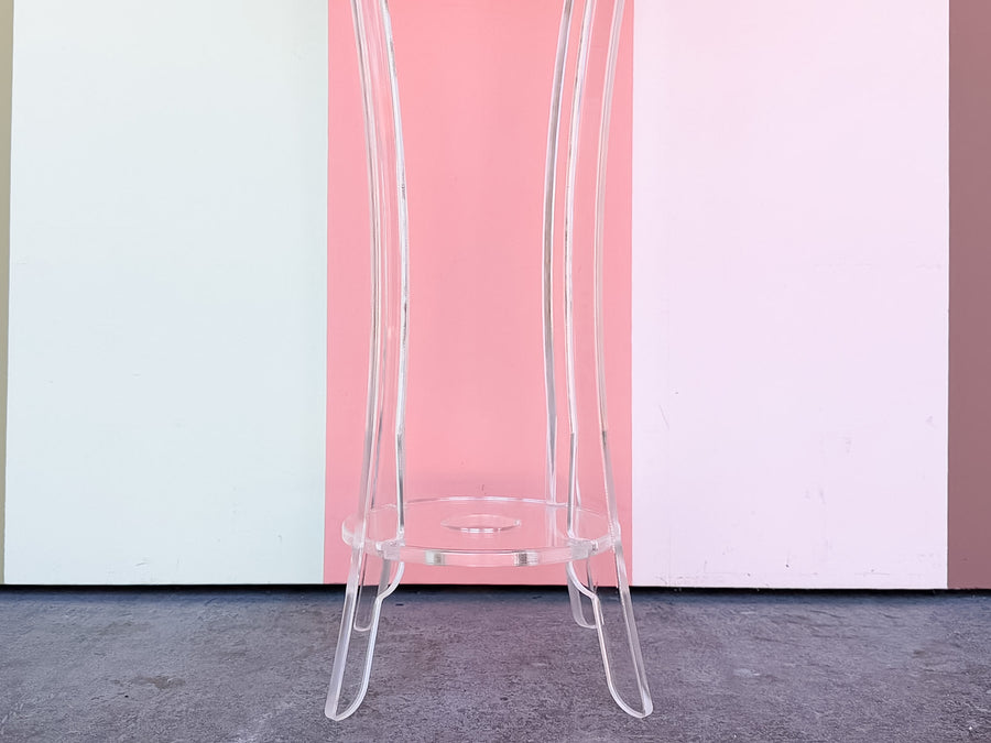Lucite Plant Stand