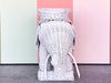 Wicker Elephant Garden Seat