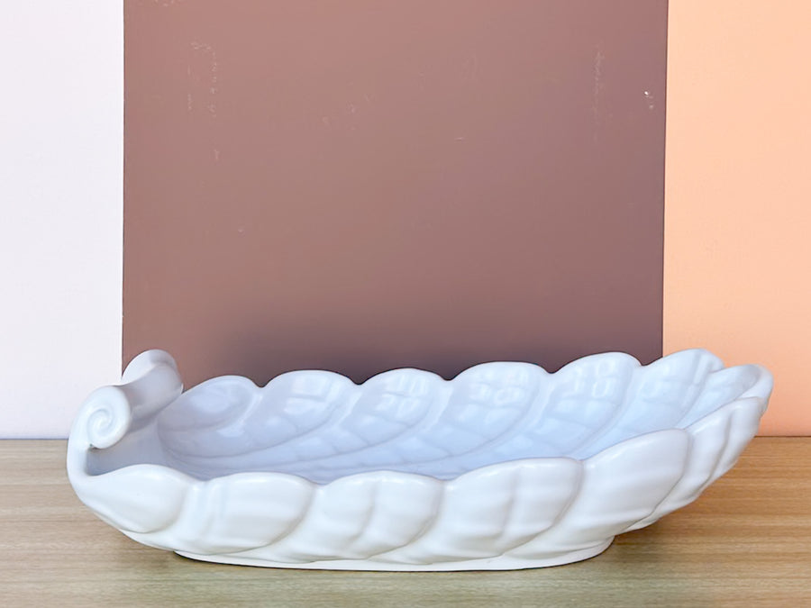 Pair of Kips Bay Show House Palm Beach Chic Shell Plates