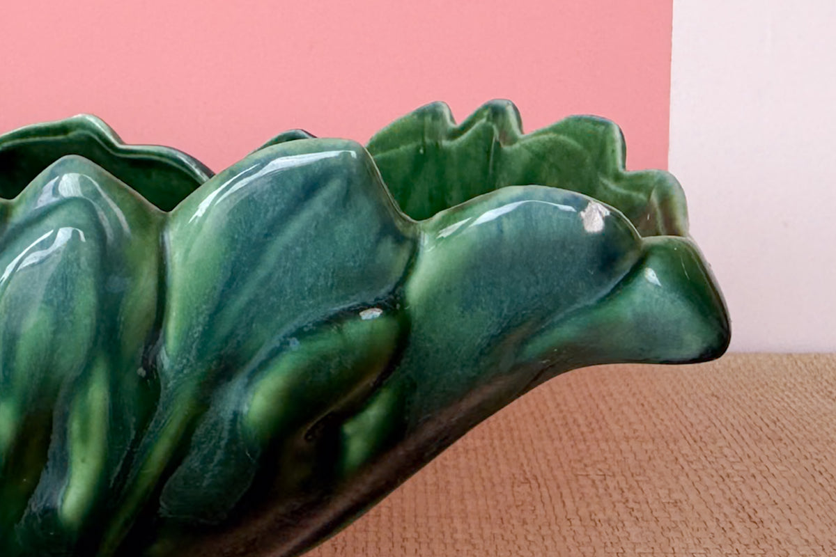 Palm Leaf Cachepot