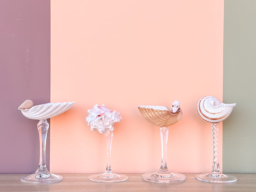 Set of Four Shell Coupes