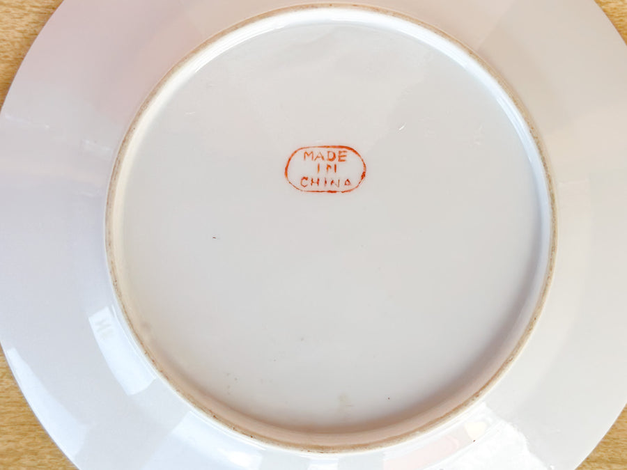 Set of Three Chinoiserie Plates