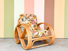 Old Florida Rattan Pretzel Chair