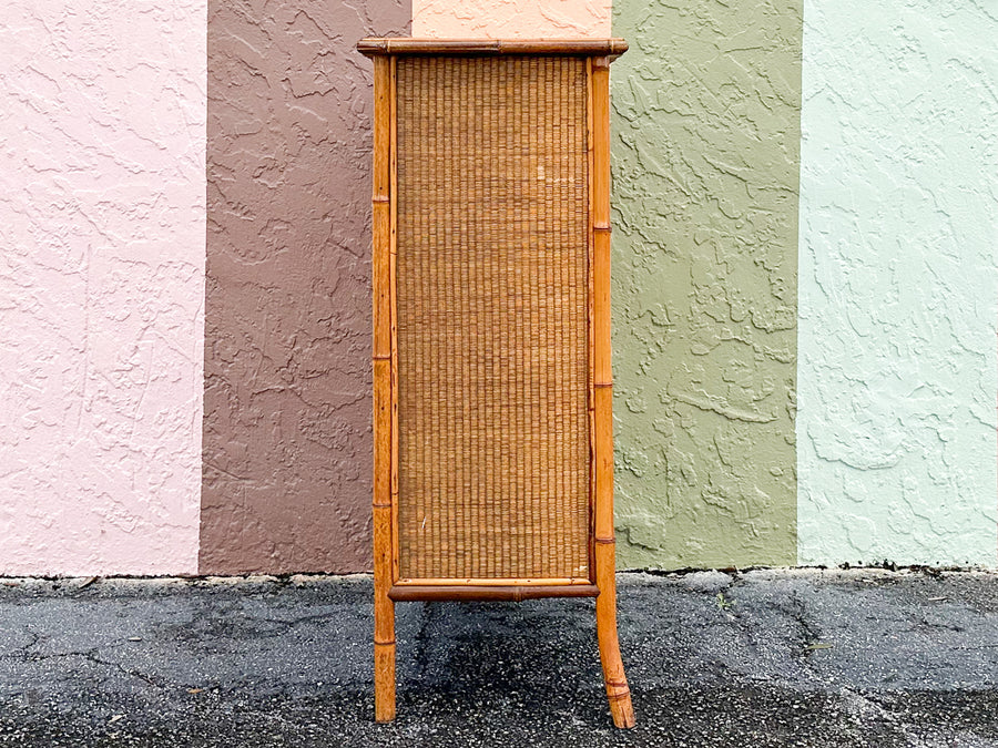 West Indies Style Bamboo Cabinet