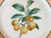 Set of Eight Fruit Motif Plates