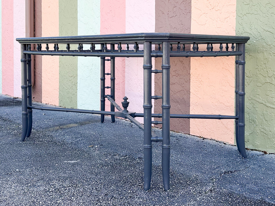Palm Beach Faux Bamboo Dining Table