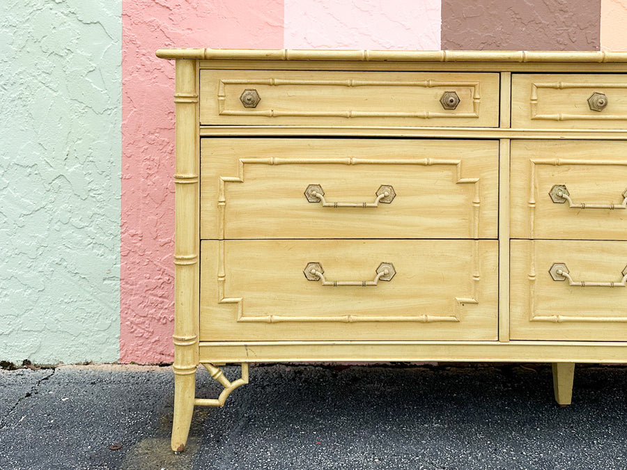 Thomasville Faux Bamboo Dresser