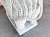 Wicker Elephant Garden Seat