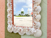 Coral Shell Chic Mirror