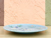 Set of Four Pretty Blue Bird Plates and Platter