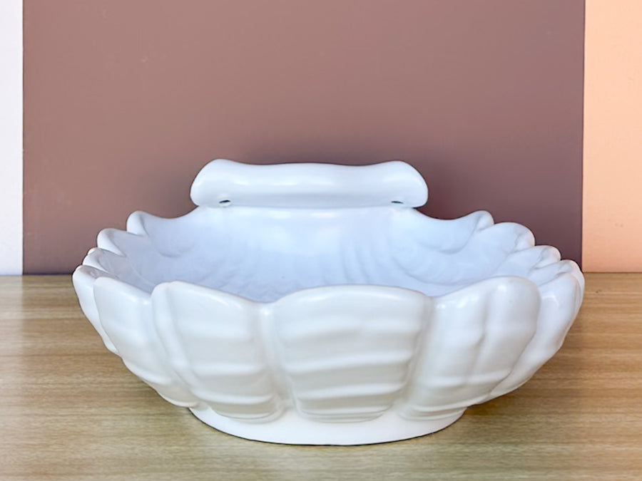 Pair of Kips Bay Show House Palm Beach Chic Shell Plates