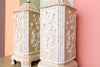 Pair of Chinoiserie Flower Lamps