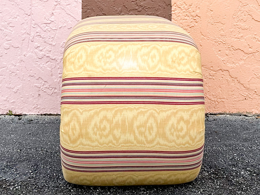 Upholstered Waterfall Ottoman