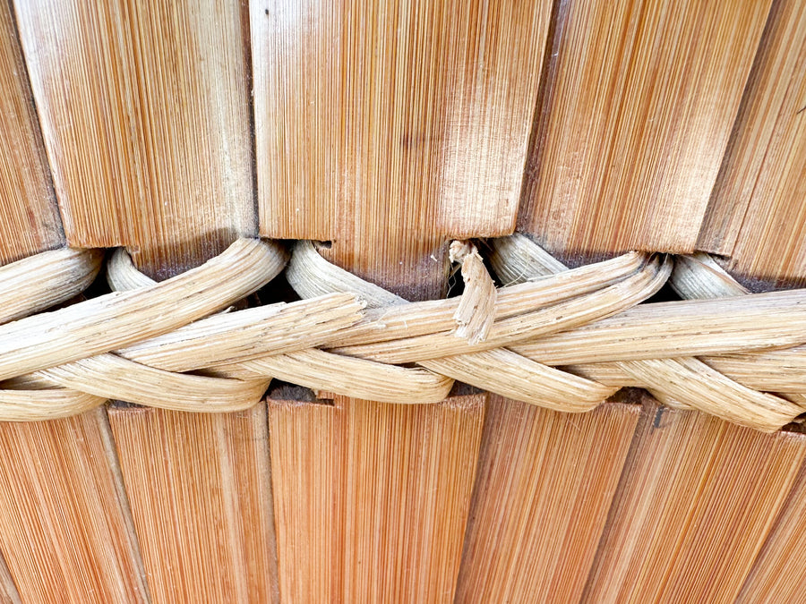 Pair of Island Chic Split Bamboo Lounge Chairs