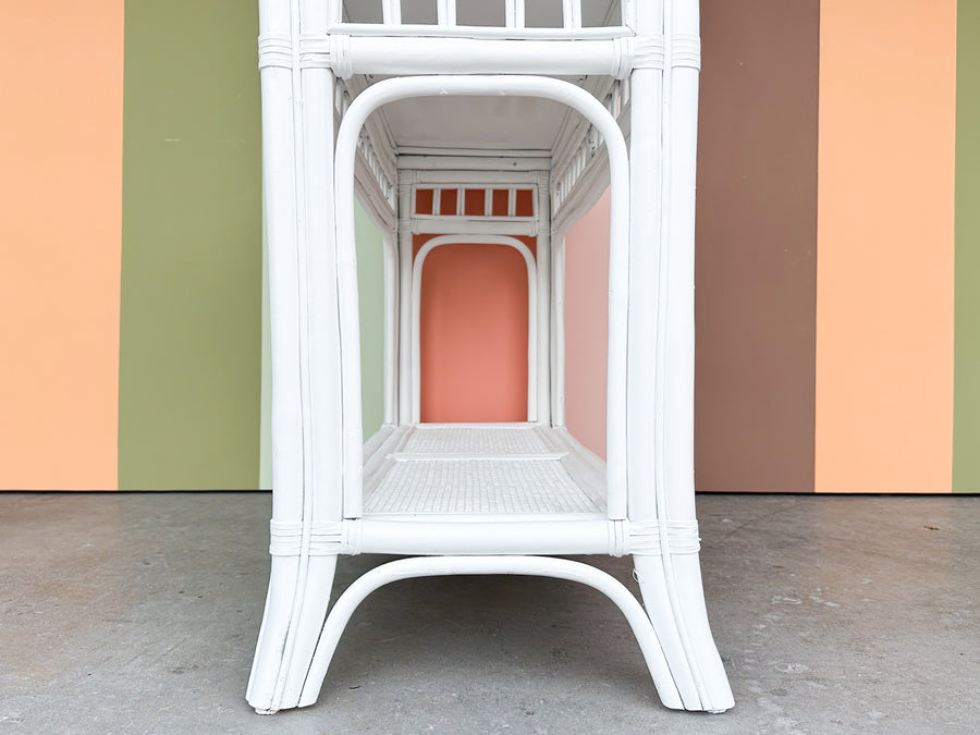 Coastal Rattan Console