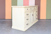 Thomasville Faux Bamboo Flip Top Server