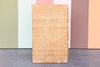 Island Style Rattan Wrapped Oversized Nightstand