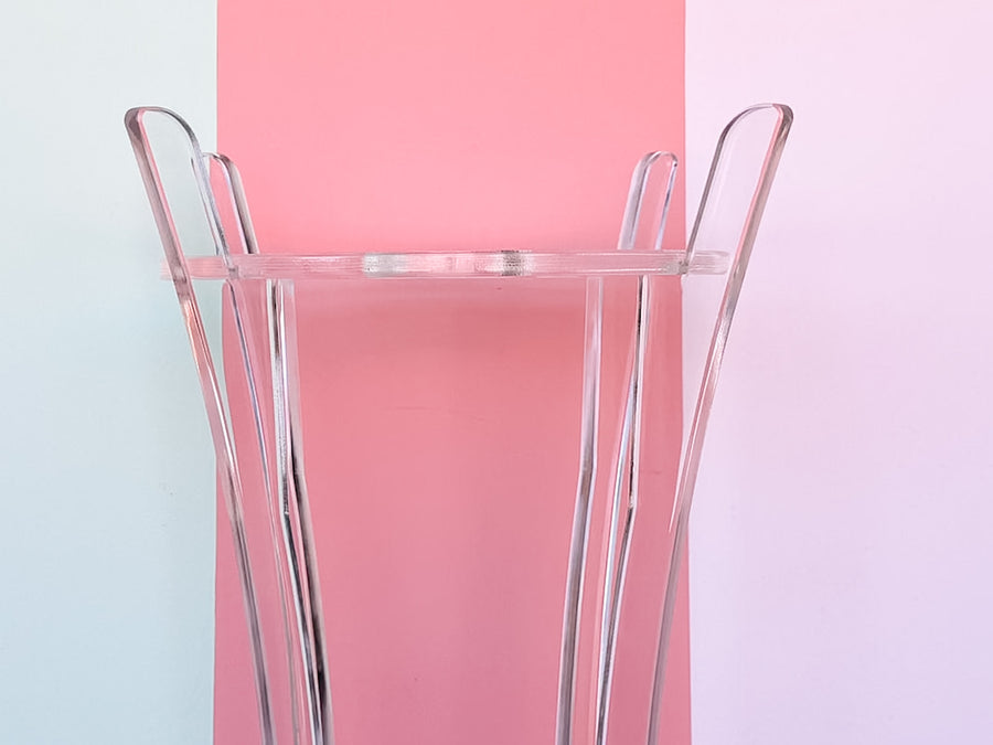 Lucite Plant Stand