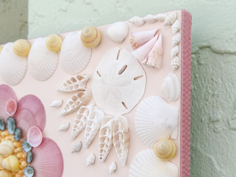 Lavender Flowers Shell Panel
