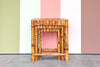 Trio of Tortoiseshell Bamboo Nesting Tables