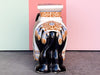 Black Ceramic Elephant Garden Seat