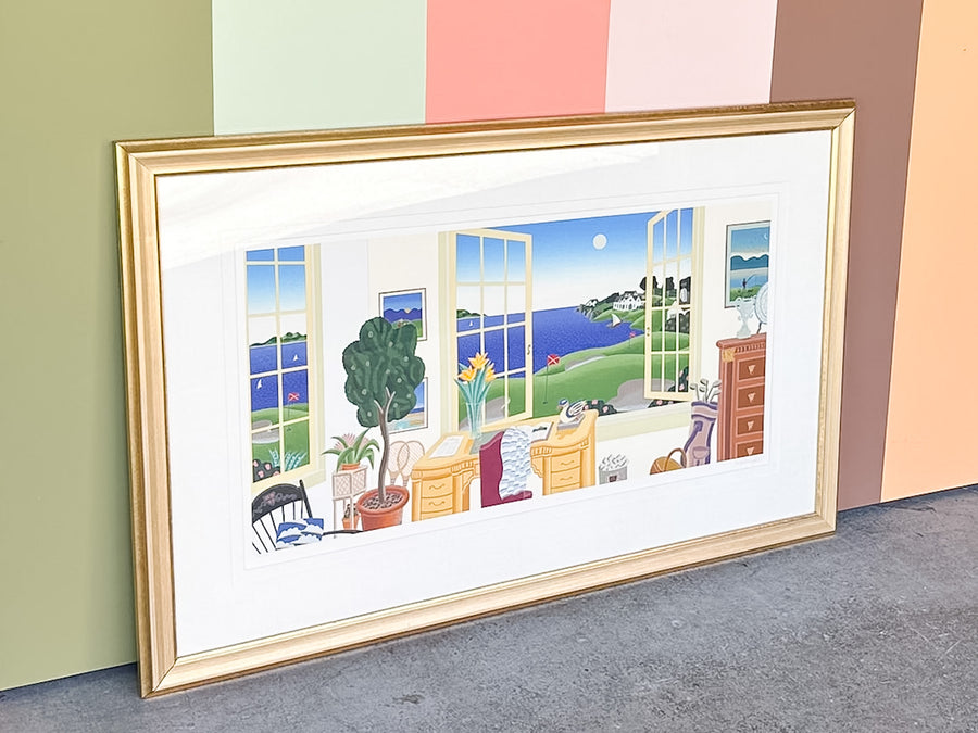 Sportsman's Study by Thomas McKnight (Original Serigraph on Paper)