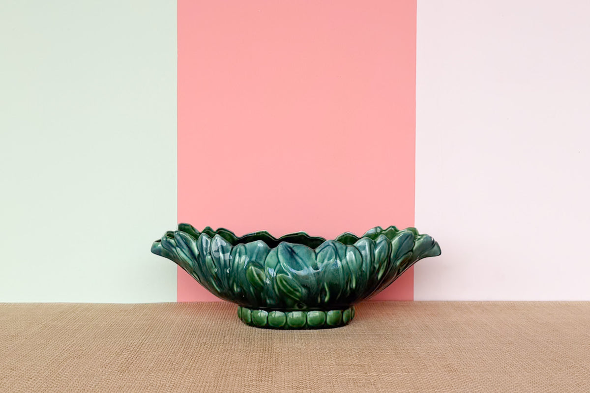Palm Leaf Cachepot