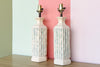 Pair of Faux Bamboo Lamps