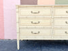 Henry Link Faux Bamboo Double Dresser