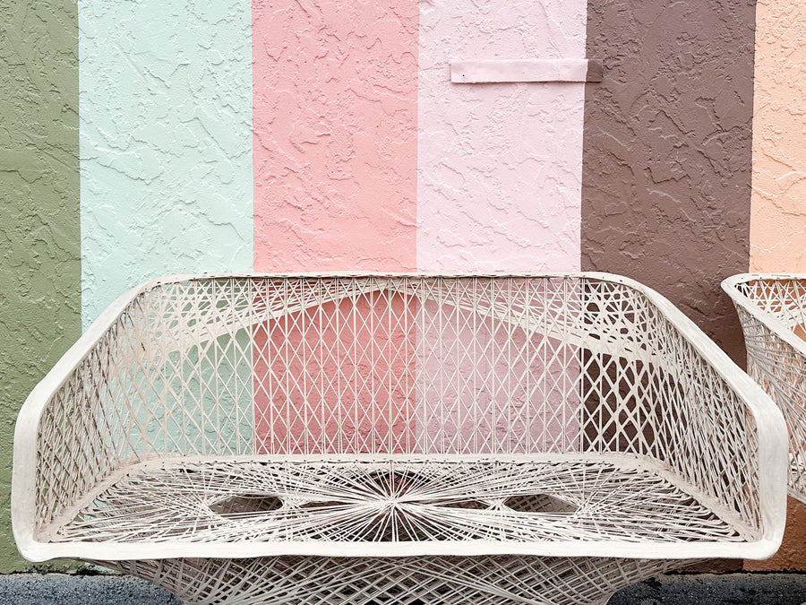Pair of Fab Webspun Loveseats