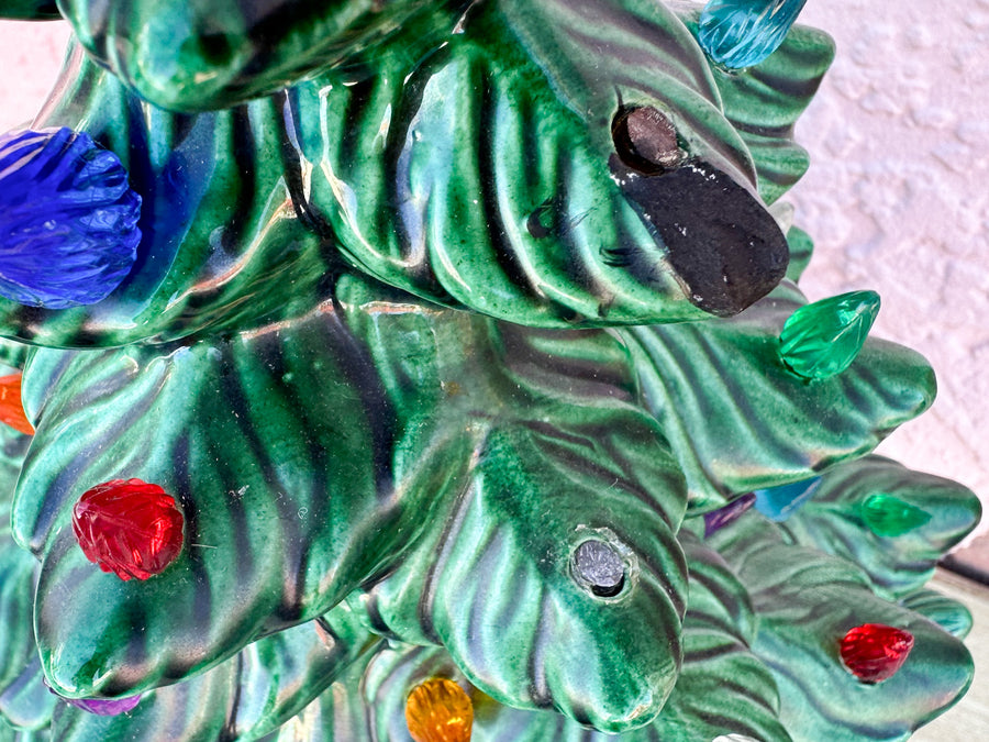 Medium Green Ceramic Christmas Tree