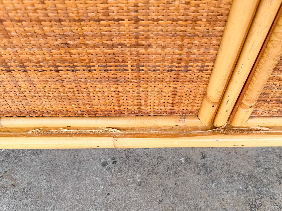 Italian Rattan and Seagrass Server
