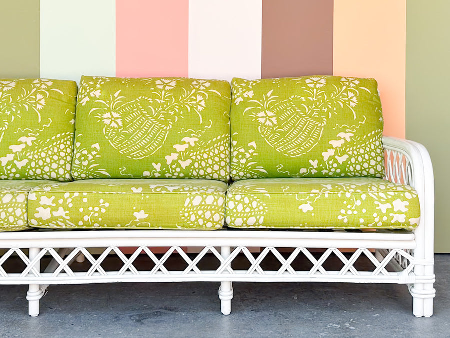 Ficks Reed Rattan Sofa