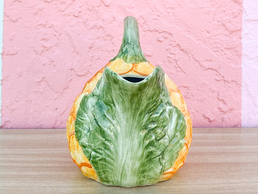 Italian Orange Pitcher
