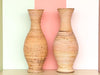 Pair of Natural Pencil Reed Vases