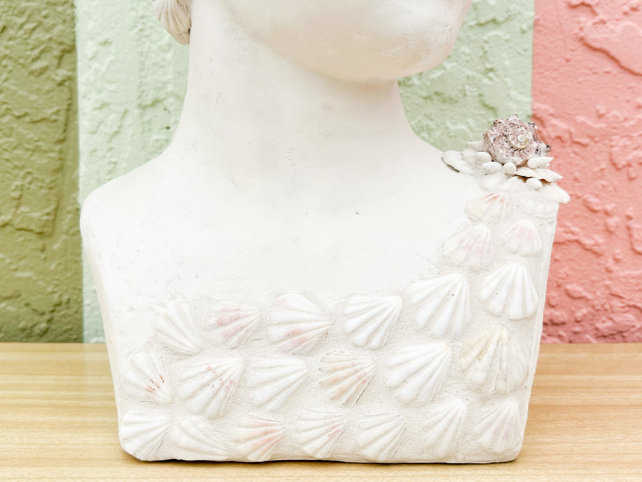 Extra Large Shellegance Bust Cachepot