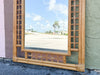 Rattan Grid MIrror