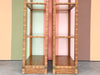 Pair of Rattan Wrapped Drexel Etageres