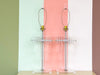 Pair of Fab Large Lucite Lamps