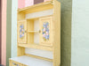 Hand Painted Thomasville Faux Bamboo Desk and Hutch