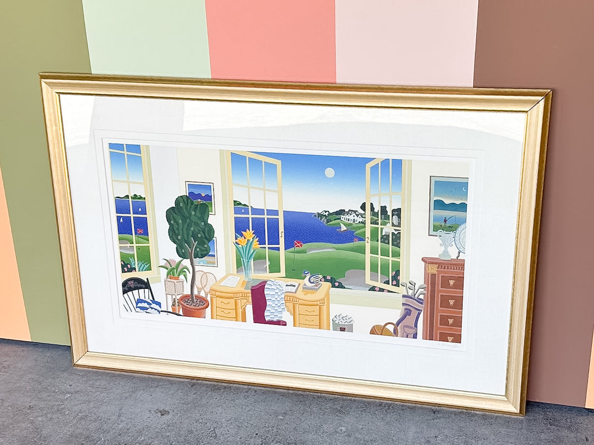 Sportsman's Study by Thomas McKnight (Original Serigraph on Paper)