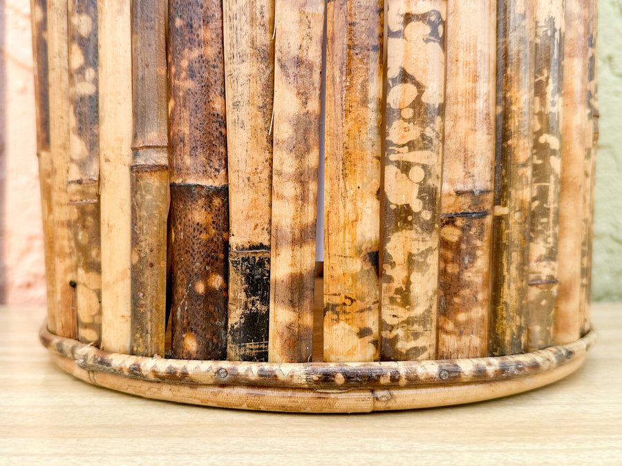 Tortoiseshell Rattan Planter