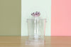 Purple Coral Lucite Ice Bucket