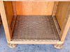 Pair of Coastal Rattan Nightstands